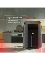 Fritadeira Sem óleo Airfryer HQ Digital Preto 4,8L HQ-AF48LDP 110V