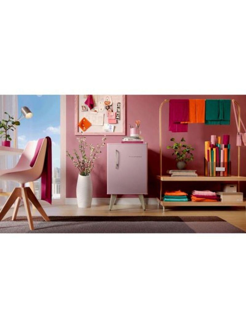 Frigobar Brastemp Retrô 76L Rosa 110V BRA08HOANA