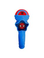 Kit homem-aranha - laptop infantil bilíngue + boombox karaoke