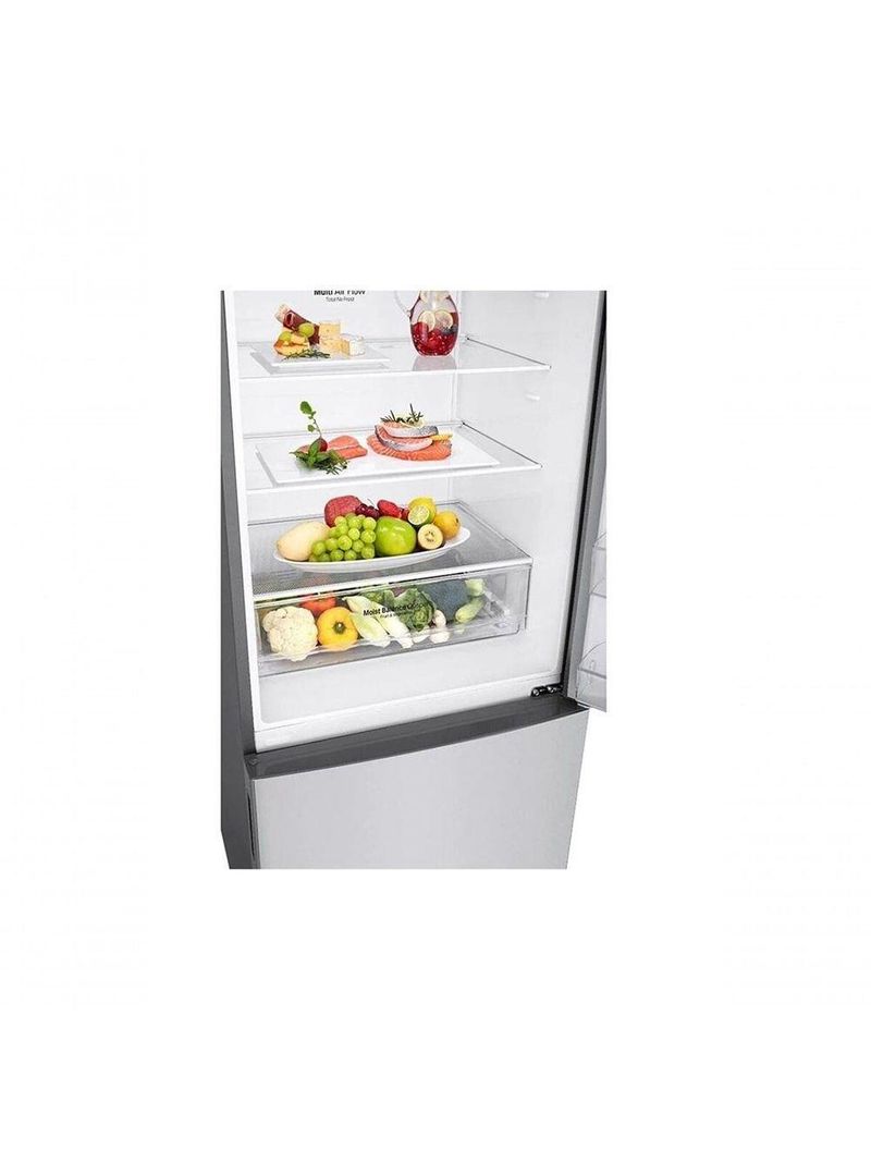 Refrigerador Lg Bottom Freezer Inverse 451l Platinum 110v
