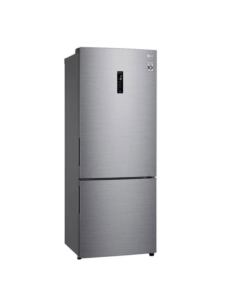 Refrigerador Lg Bottom Freezer Inverse 451l Platinum 110v