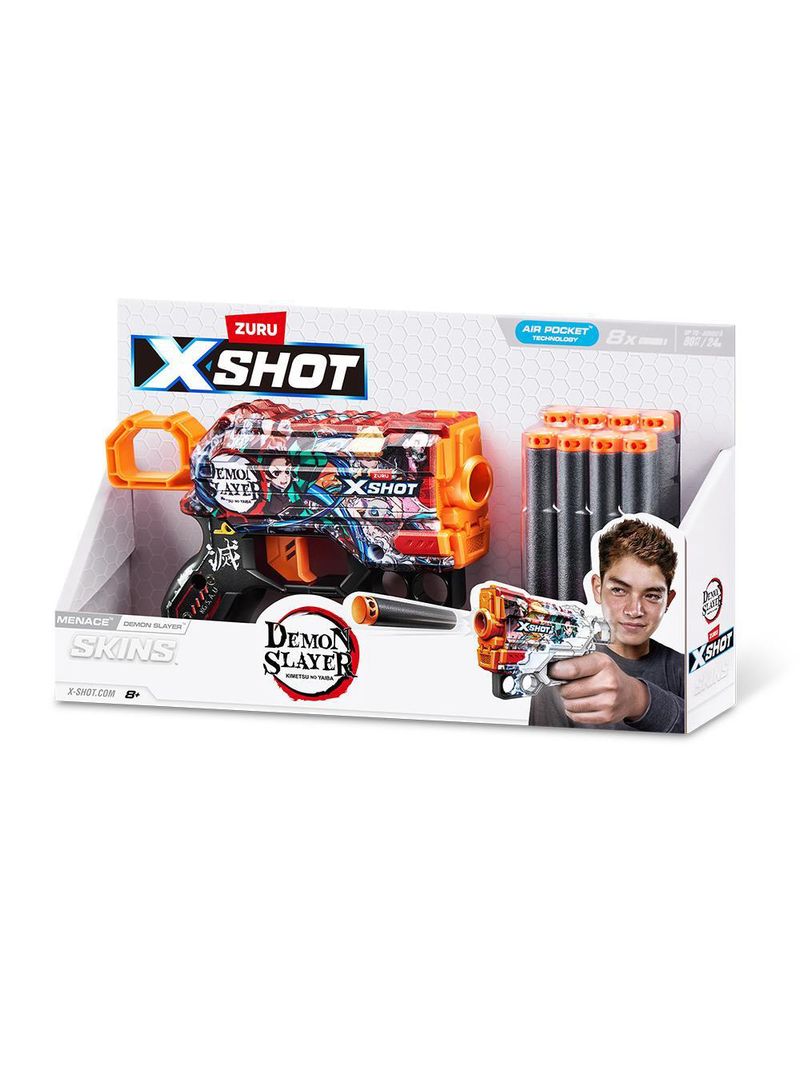 Lançador de Dardos X-Shot Skins Menace Demon Slayer – Candide
