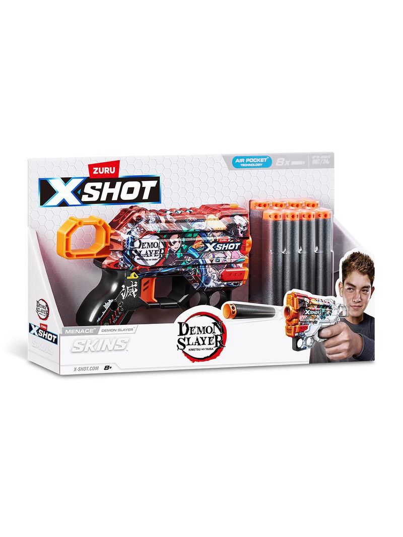 Lançador de Dardos X-Shot Skins Menace Demon Slayer – Candide