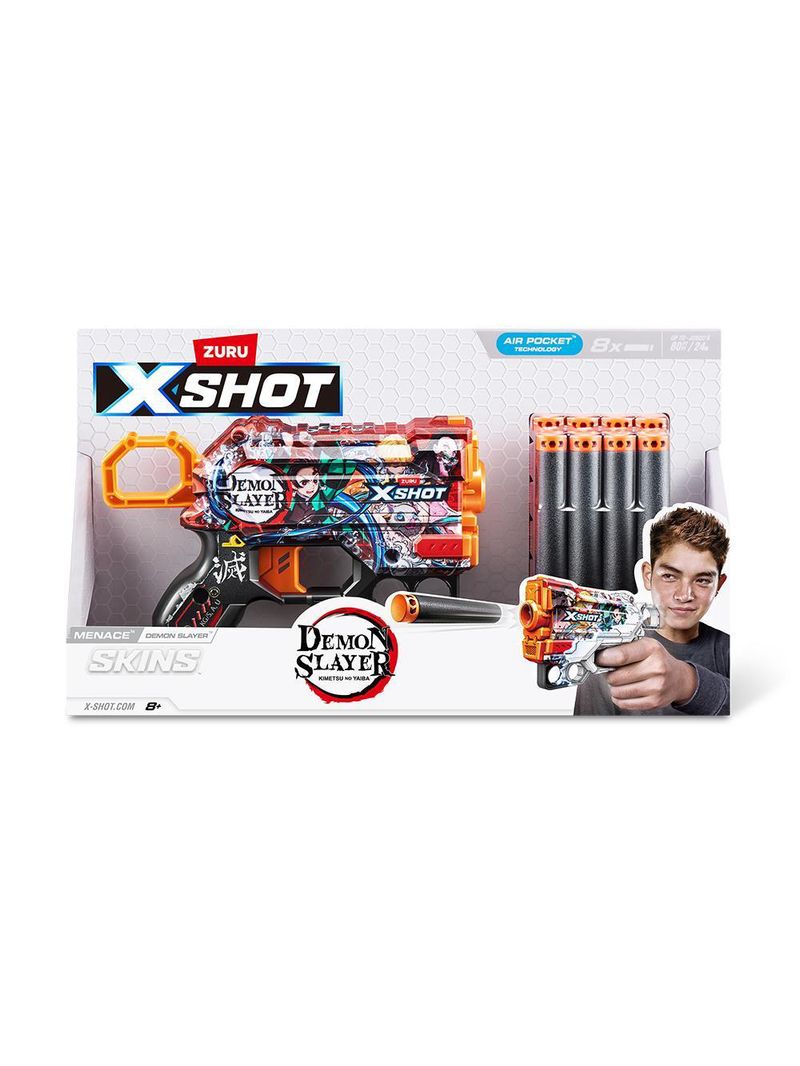 Lançador de Dardos X-Shot Skins Menace Demon Slayer – Candide