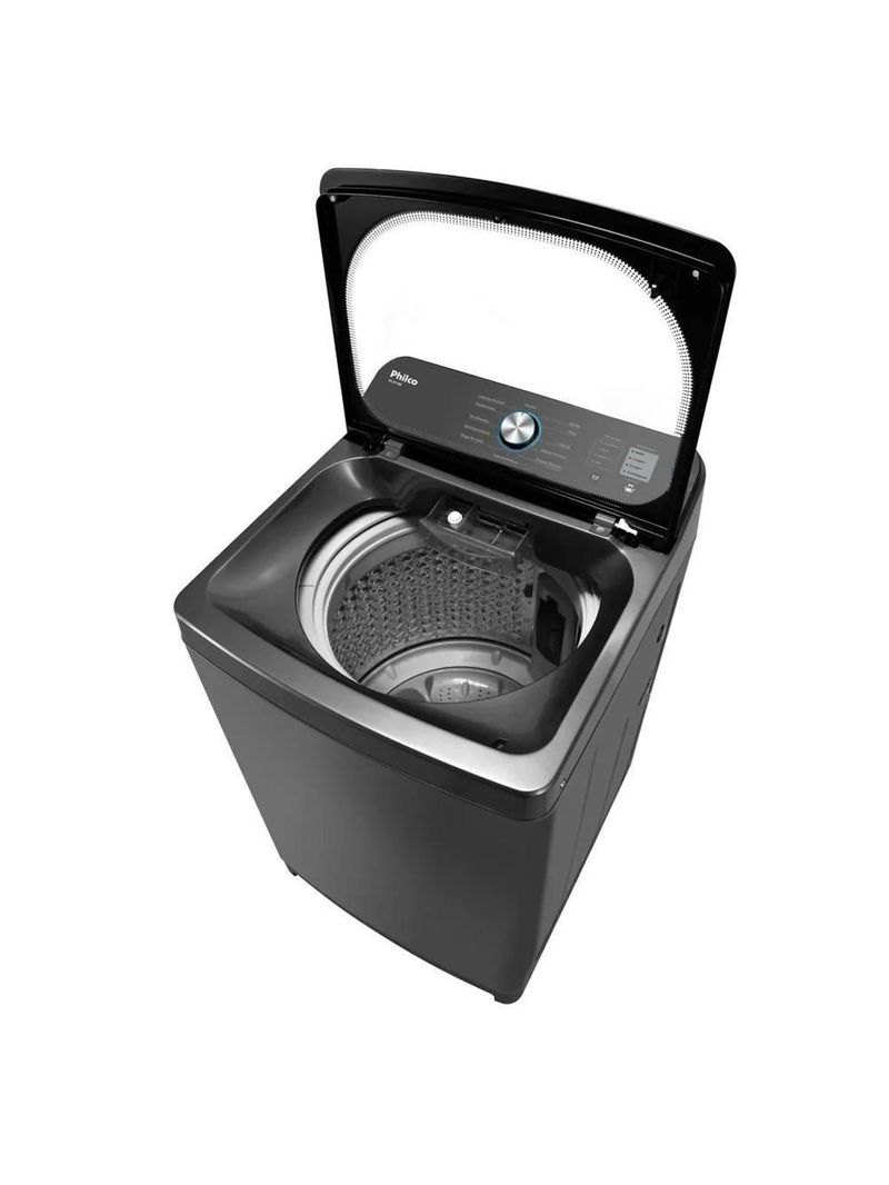 Máquina De Lavar Philco 14kg 12 Programas De Lavagem Titânio PLR14B 220V