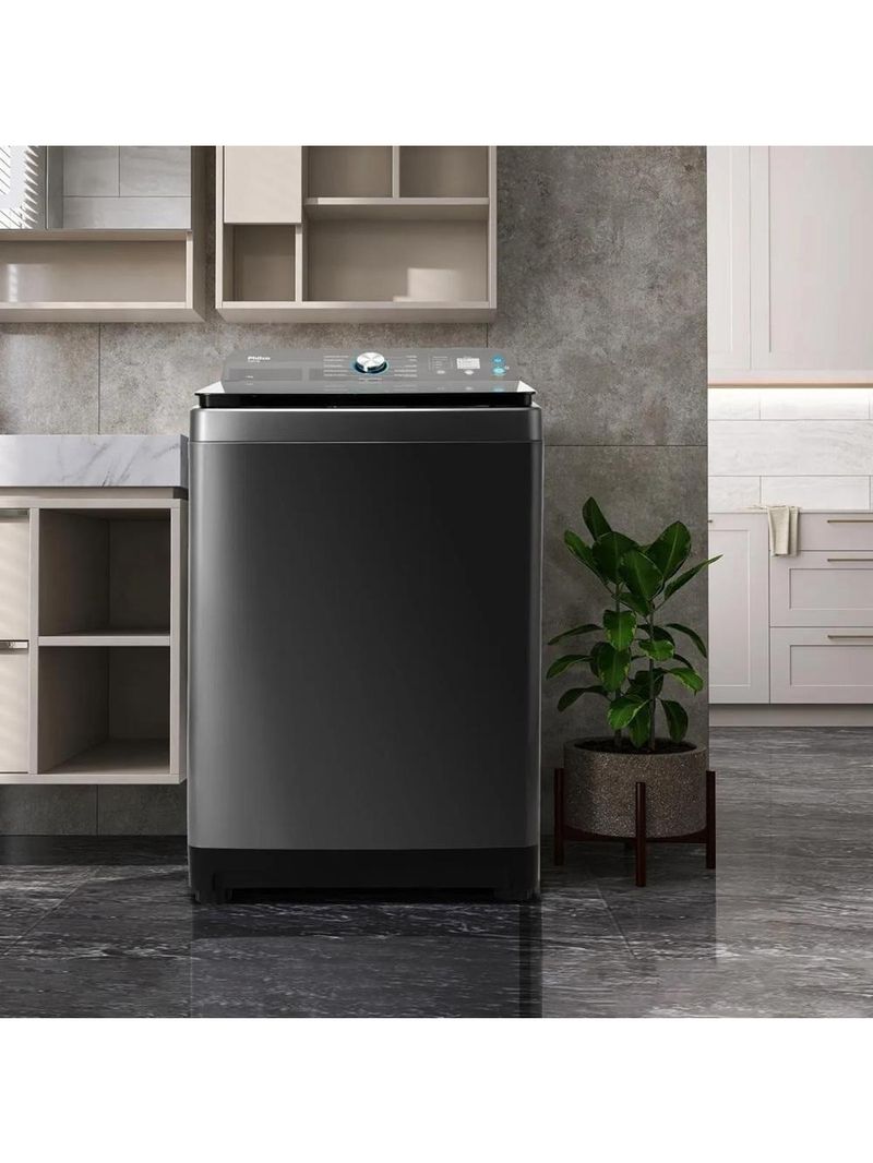 Máquina De Lavar Philco 14kg 12 Programas De Lavagem Titânio PLR14B 220V