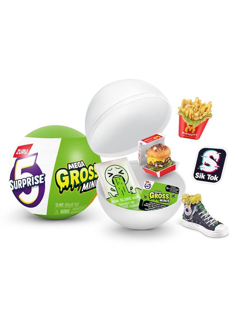 5 surprise, candide, mega gross minis, série 1