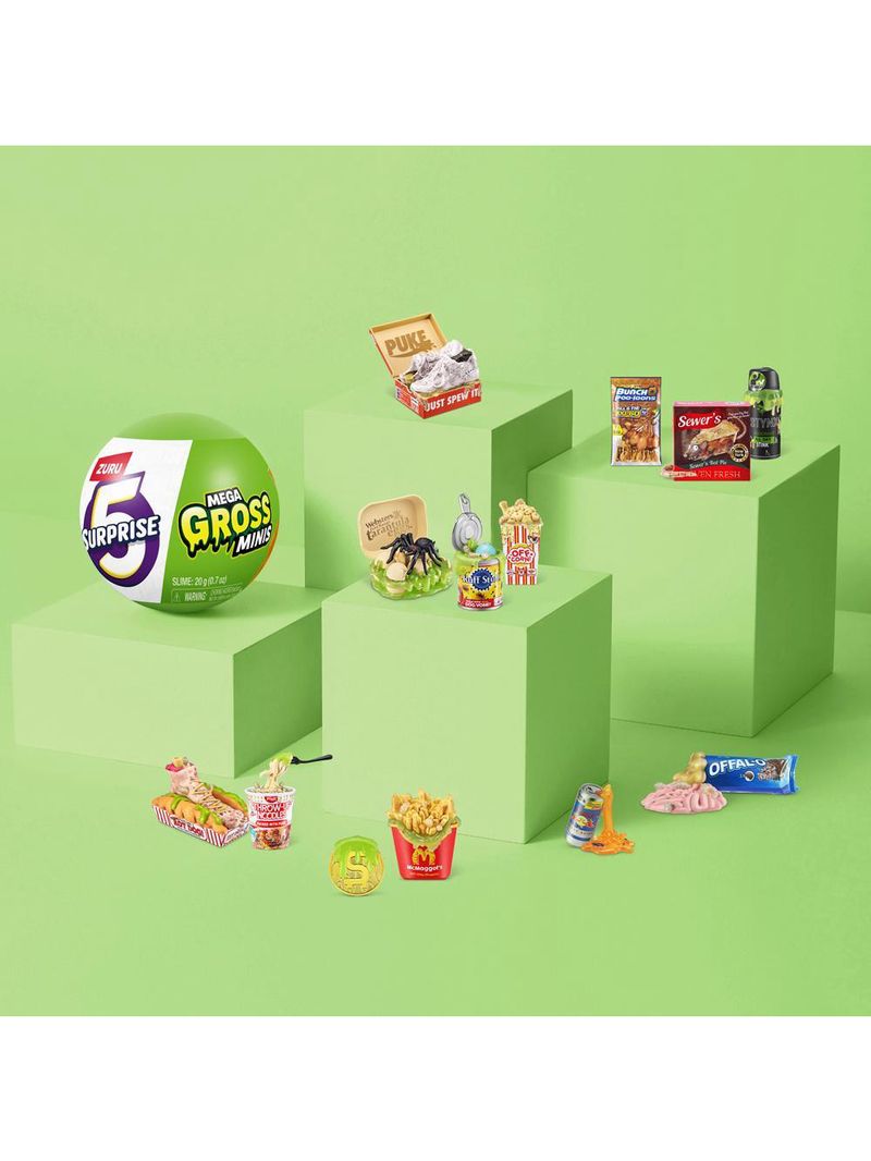 5 surprise, candide, mega gross minis, série 1