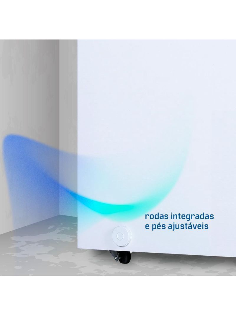Freezer E Conservador Horizontal HQ 100 Litros Branco BD-100Q 220V
