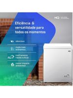 Freezer E Conservador Horizontal HQ 100 Litros Branco BD-100Q 220V