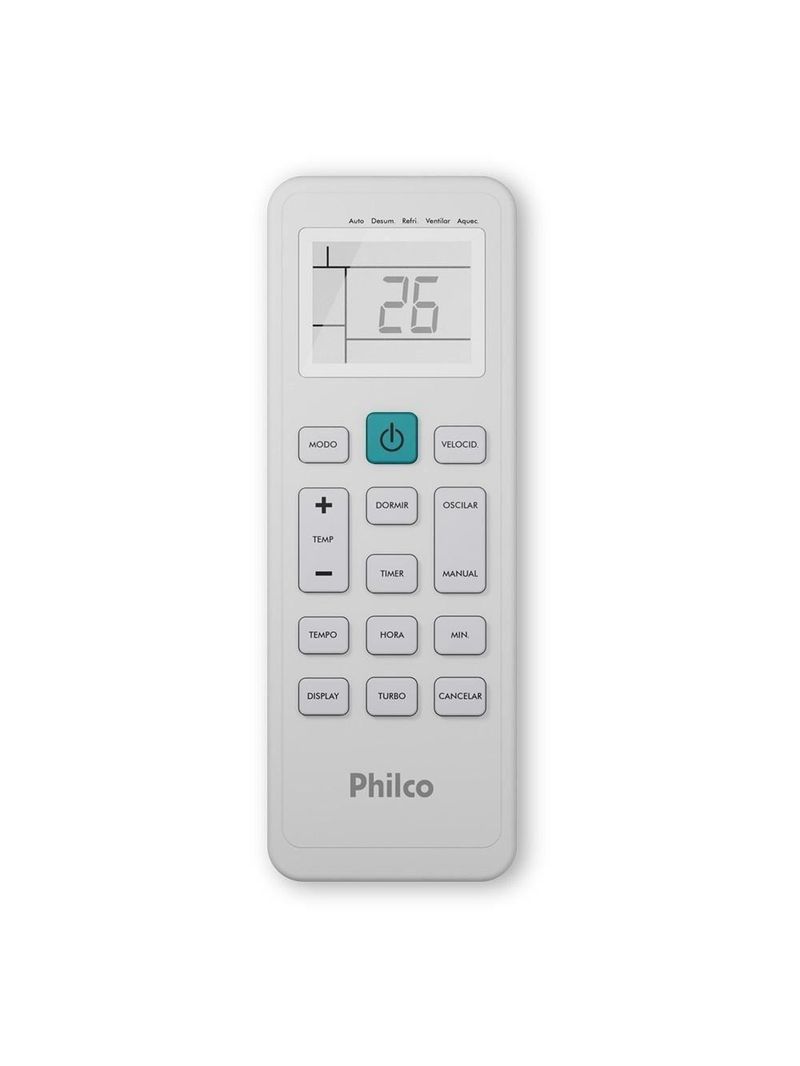 Ar Condicionado Philco Split Hi Wall Inverter 24000 Btu/h Quente E Frio Monofásico Branco PAC24000IQFM15 220V
