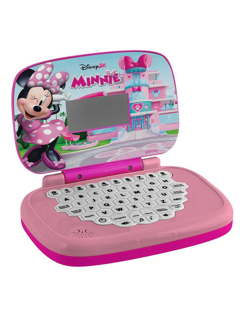 Laptop Infantil Educativo Candide Minnie Bilíngue