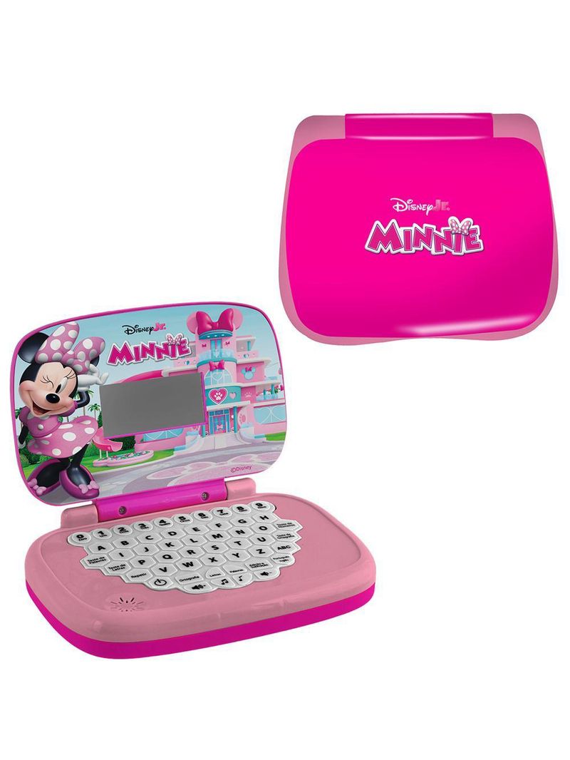 Laptop Infantil Educativo Candide Minnie Bilíngue