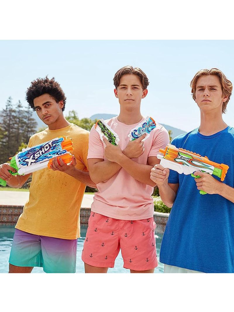 Lançador de Água X-Shot – Skins Hyperload – Waves