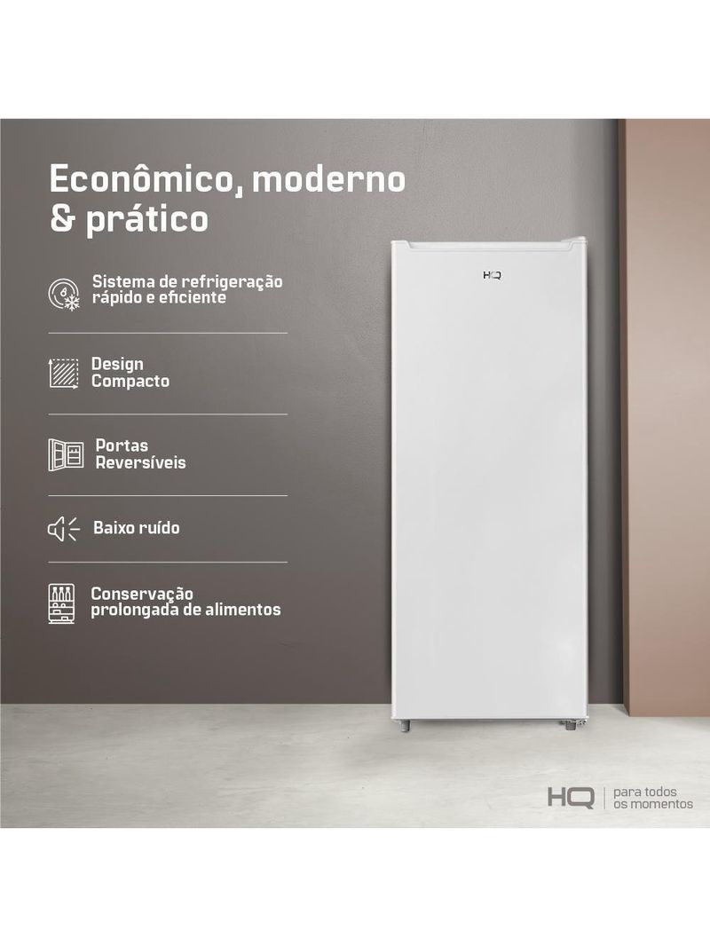 Freezer E Conservador ical HQ 190 Litros Branco HQ-190FV 127V