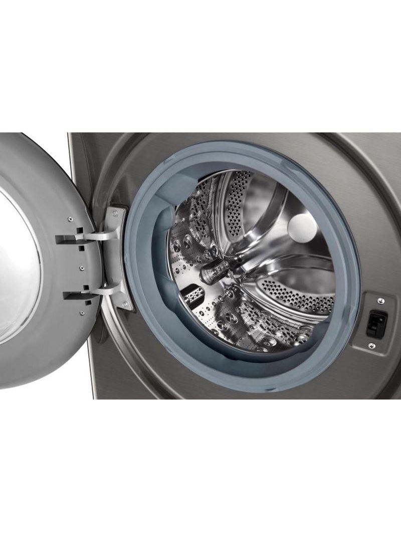 Lava e Seca Smart LG VC4 14kg Inox Look com Inteligência Artificial AI DD CV5014PC4A – 220V