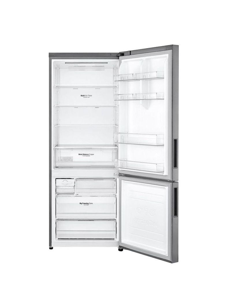 Geladeira LG Inverter Bottom Freezer 451L Platinum GC-B569NLL2 220V