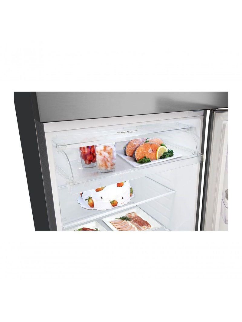 Geladeira LG Frost Free Inverter 461L Duplex Inox Look – 110V