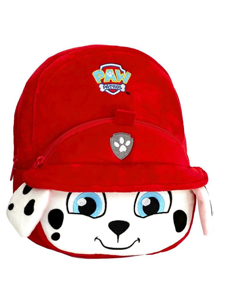 Mochila infantil de pelúcia Patrulha Canina - Marshall