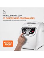 Panificadora Automática Mondial Master Bread 127V