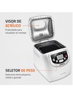 Panificadora Automática Mondial Master Bread 127V