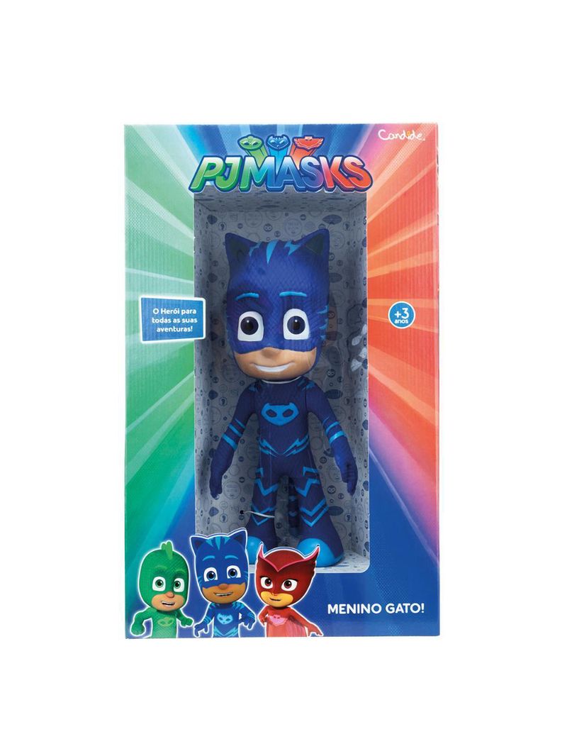 Boneco vinil PJ Masks - Menino Gato