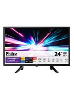 Smart Tv 24 Philco Led Roku Tv Dolby Audio Netflix Preto Bivolt