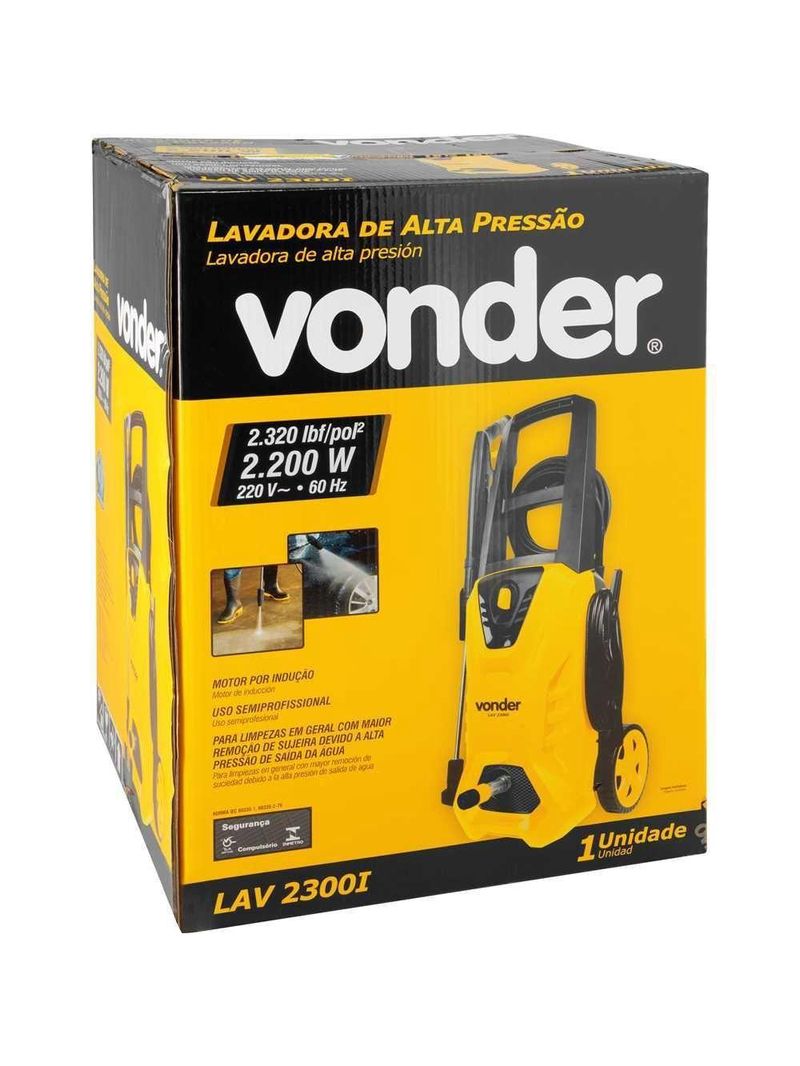 Lavadora De Alta Pressão 2320blf 220v Lav2300i Vonder