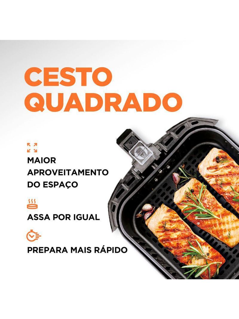 Fritadeira A Ar Afn-40-Fb Air Fryer Afn-40-Fb 127V/60Hz