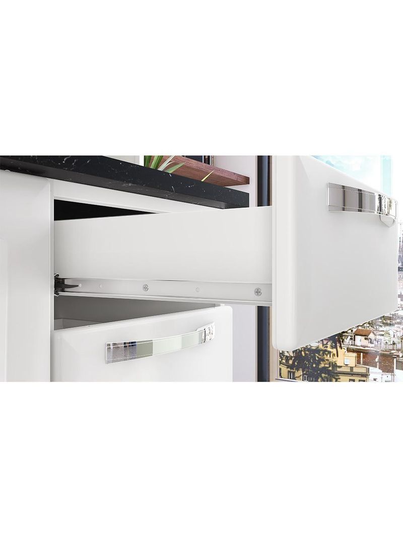 Armário de Cozinha Aço Compacto 4 Portas 1 Gaveta Itatiaia Pratika Branco