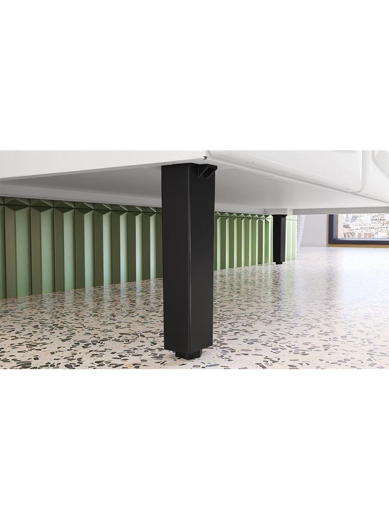 Armário de Cozinha Aço Compacto 4 Portas 1 Gaveta Itatiaia Pratika Branco