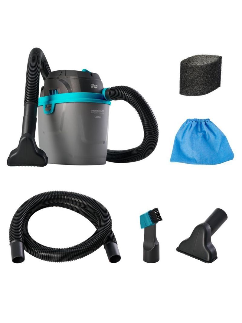 Aspirador De Pó E água Portátil Wap Gtw Compact 127v 1400w