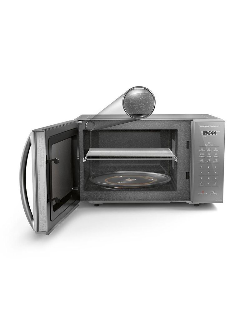 Micro-ondas Panasonic Dupla Refeição 27L  - ST55LMRU 110V