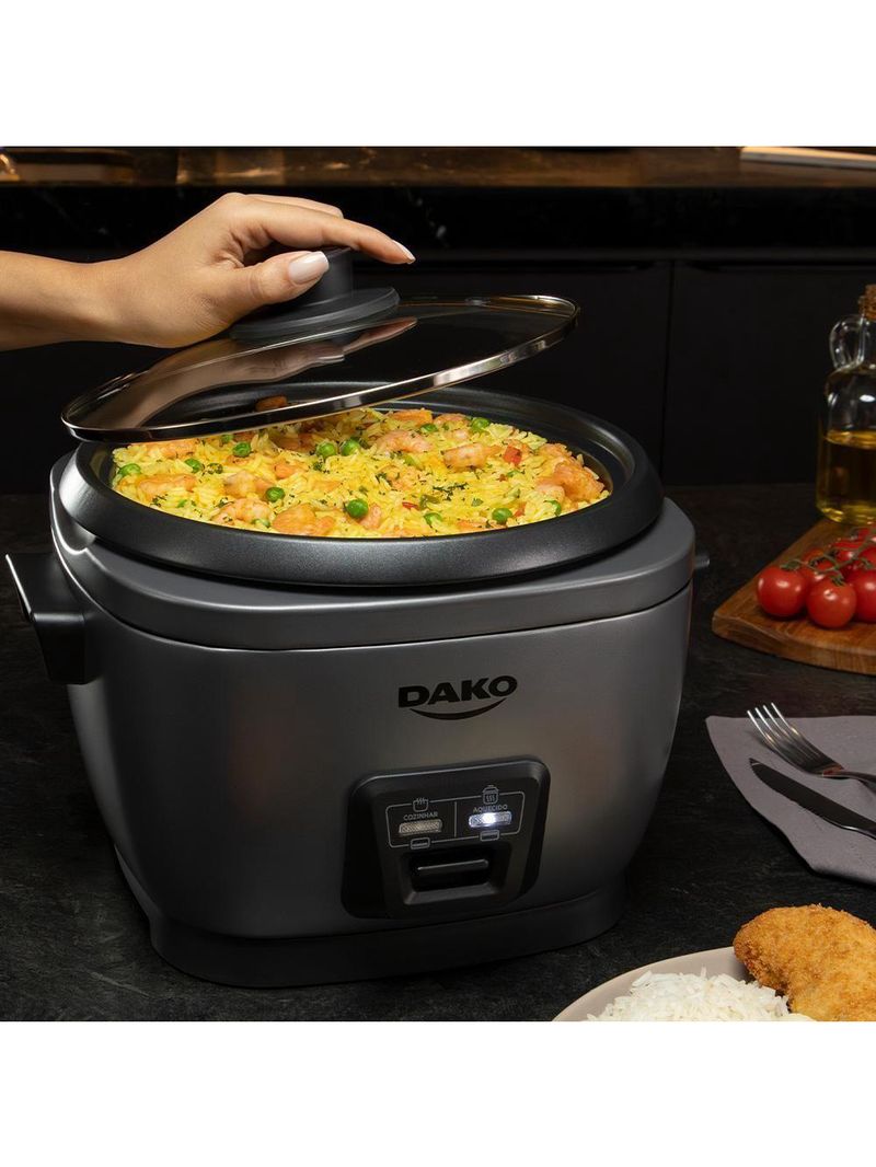 Panela De Arroz Elétrica Dako 700W Com 4L 110V