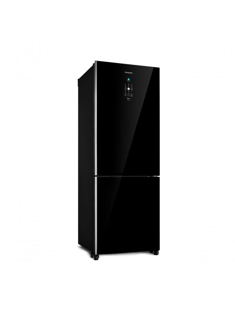 Geladeira Panasonic Frost Free 480L A+++ Black Glass NR-BB71GVFB 220V