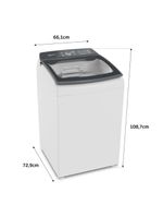 Lavadora Brastemp BWF18AB 18kg Branco 110V