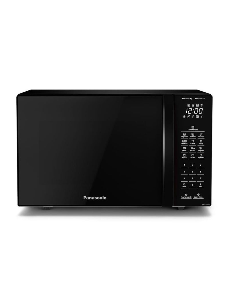 Microondas Panasonic Dupla Refeição 34L  - NN-ST66NBRU 110V