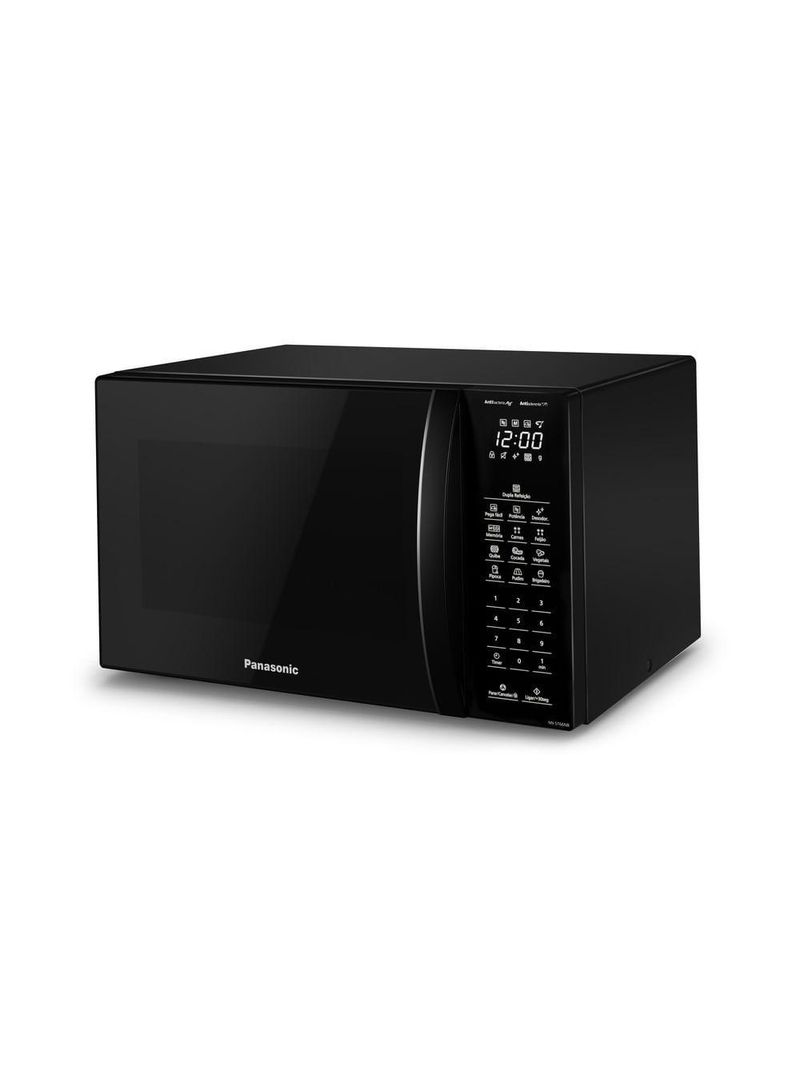 Microondas Panasonic Dupla Refeição 34L  - NN-ST66NBRU 110V
