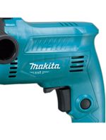 Furadeira De Impacto 1-2\'\' 500w Reversível Com Chave Mandril Punho Lateral M0801b 220v Makita