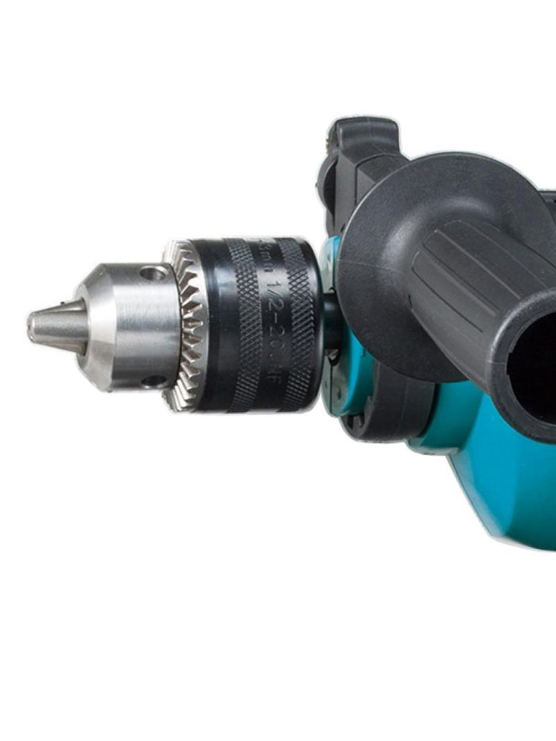 Furadeira De Impacto 1-2\'\' 500w Reversível Com Chave Mandril Punho Lateral M0801b 220v Makita