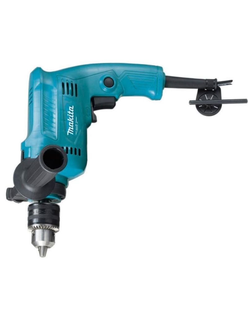 Furadeira De Impacto 1-2\'\' 500w Reversível Com Chave Mandril Punho Lateral M0801b 220v Makita