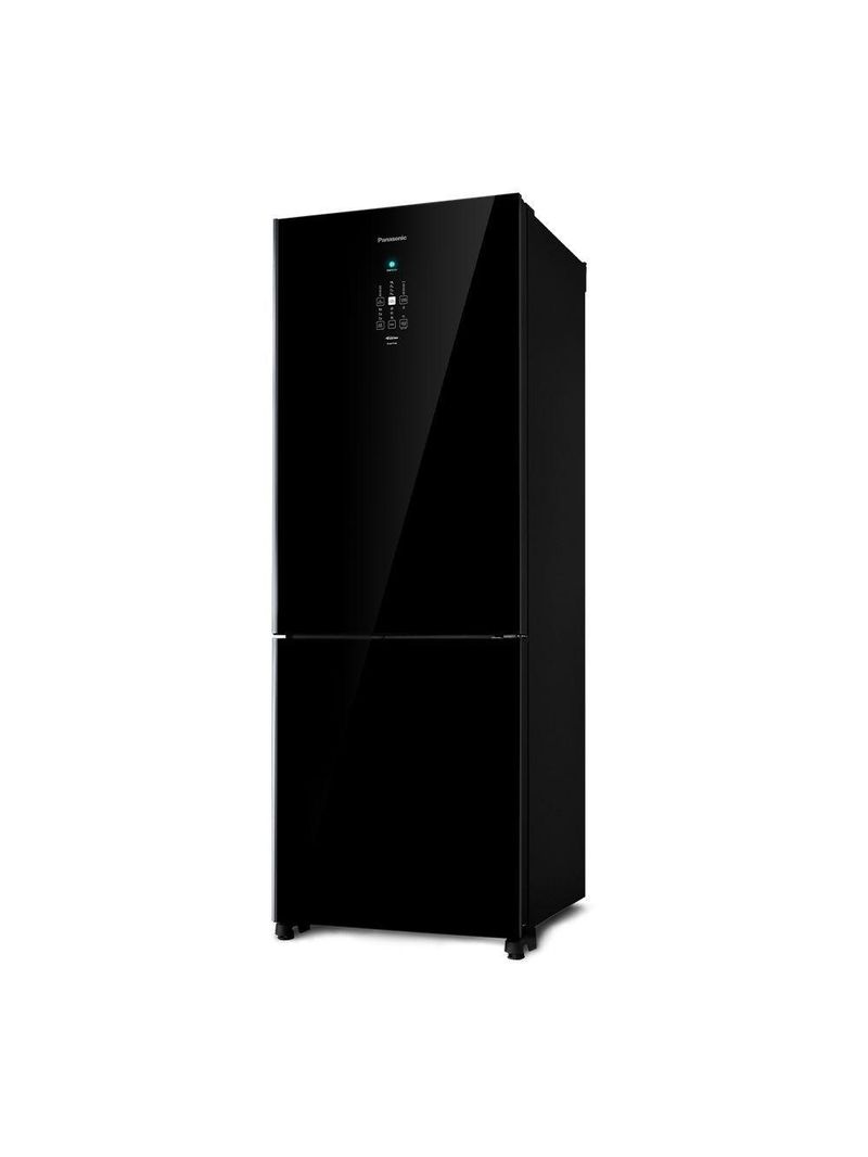 Geladeira Panasonic Frost Free 480L A+++ Black Glass - 110V