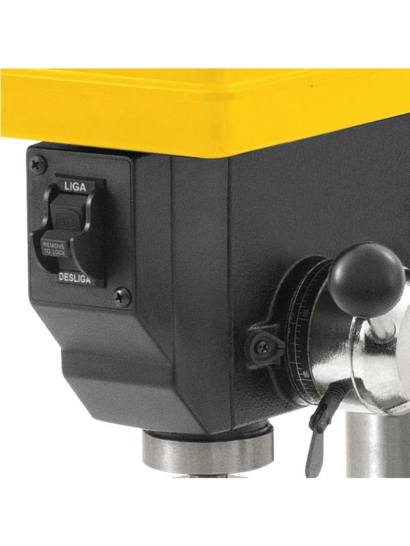 Furadeira De Bancada 5/8 Com Motor 1/2hp Monofásico 220 Vol