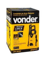Lavadora De Alta Pressão 1960lbf 127v Lav2030i Vonder