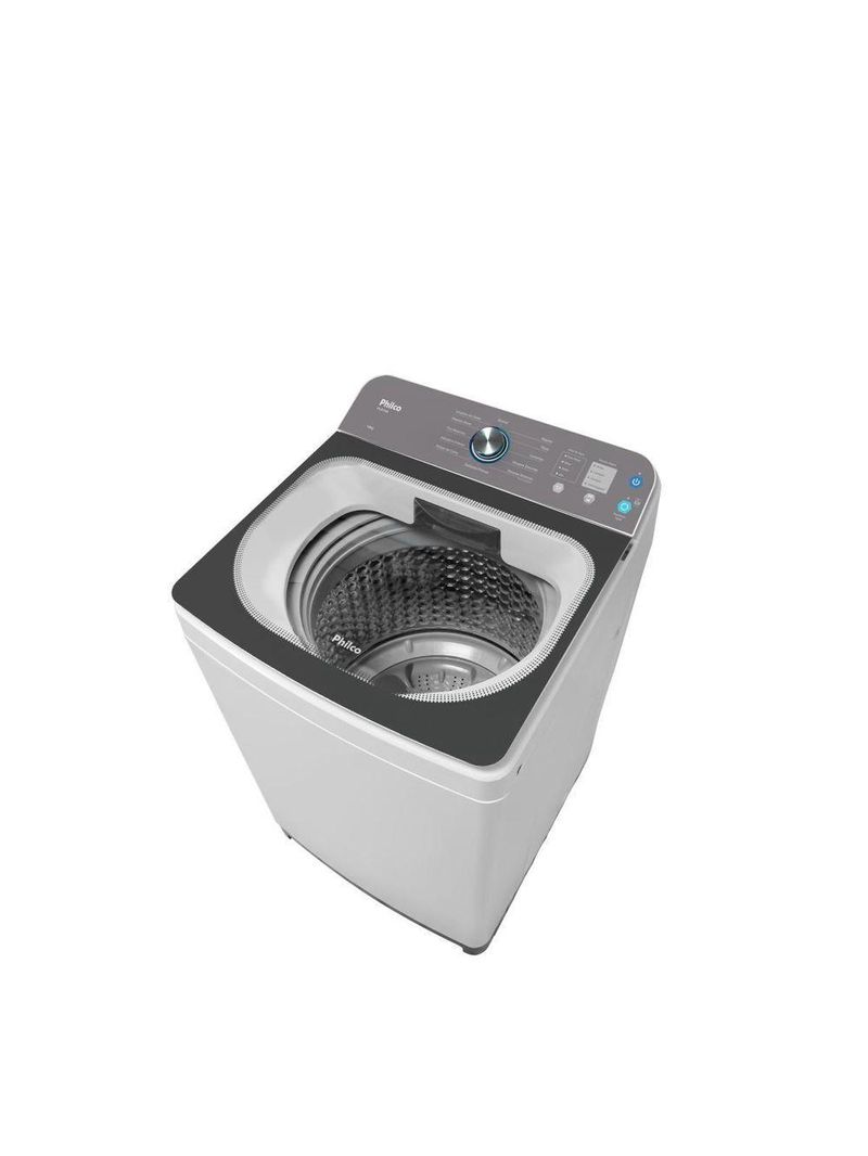 Máquina De Lavar Philco PLR14A 14kg 12 Tipos De Lavagem Branco 220V