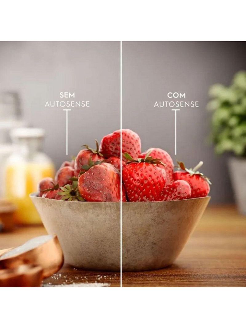 Geladeira Electrolux Frost Free Inverter 480L Efficient Preto Bivolt