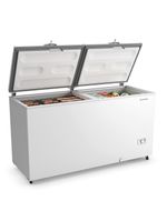 Freezer Horizontal DA550IFT00 Chest Tech 543L Metalfrio Branco Bivolt