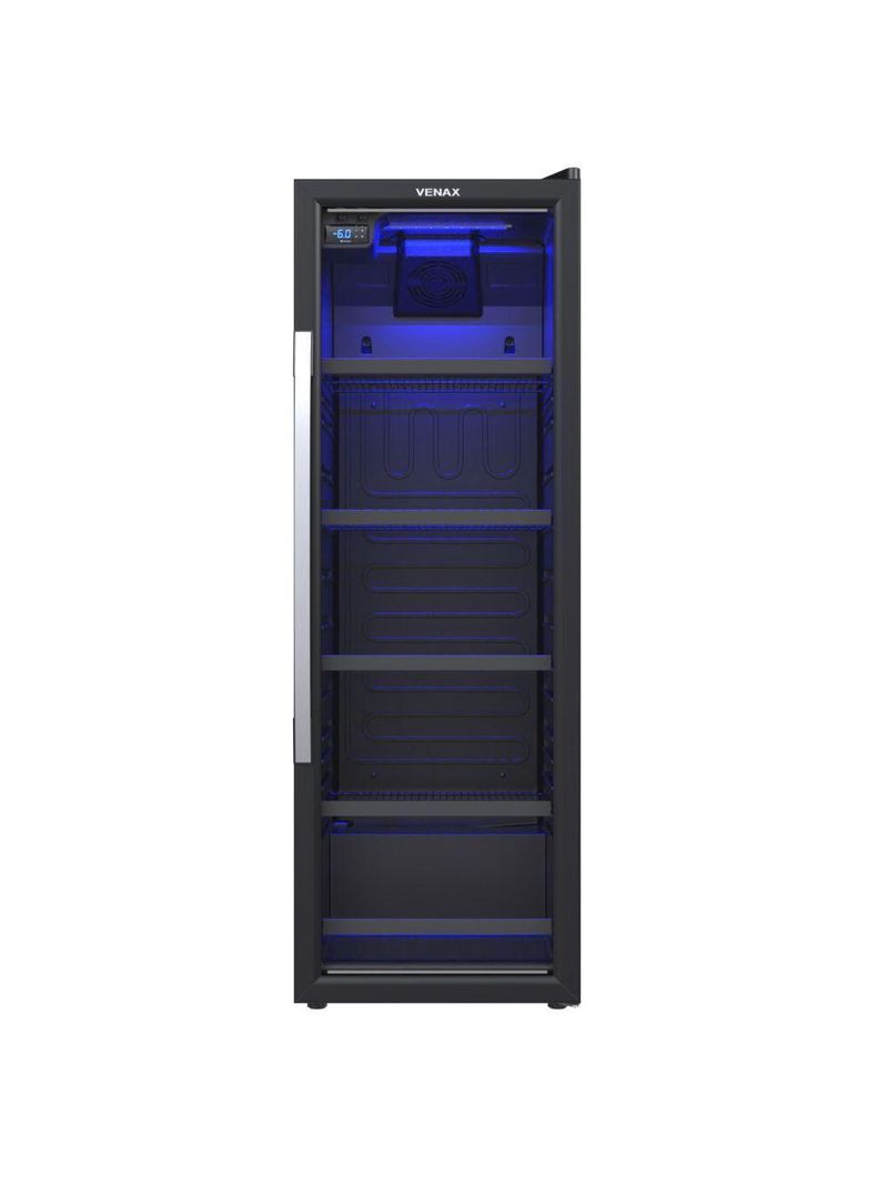 Cervejeira Vertical Expositor Venax EXPVBL209 – Preto Fosco | 220V