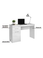 Escrivaninha Com 1 Porta 1 Gaveta Vitória Branco Branco