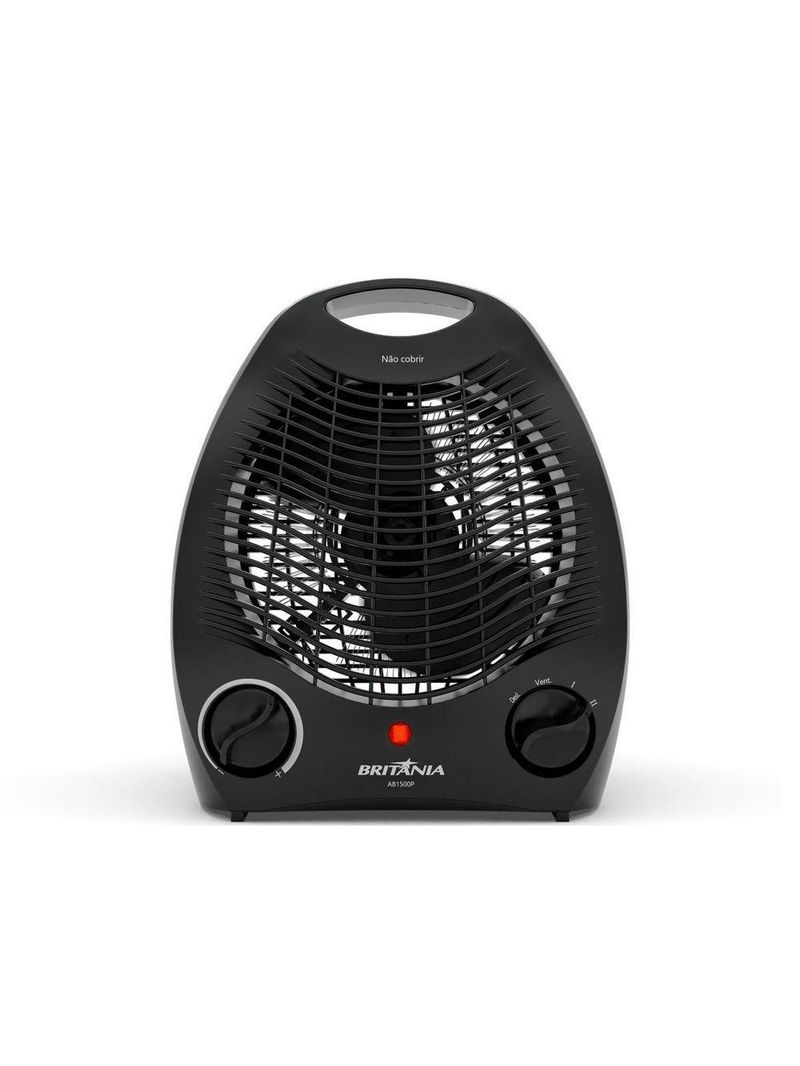 Aquecedor Britânia 2 Em 1 Com 3 Níveis De Potência AB1500P 110V